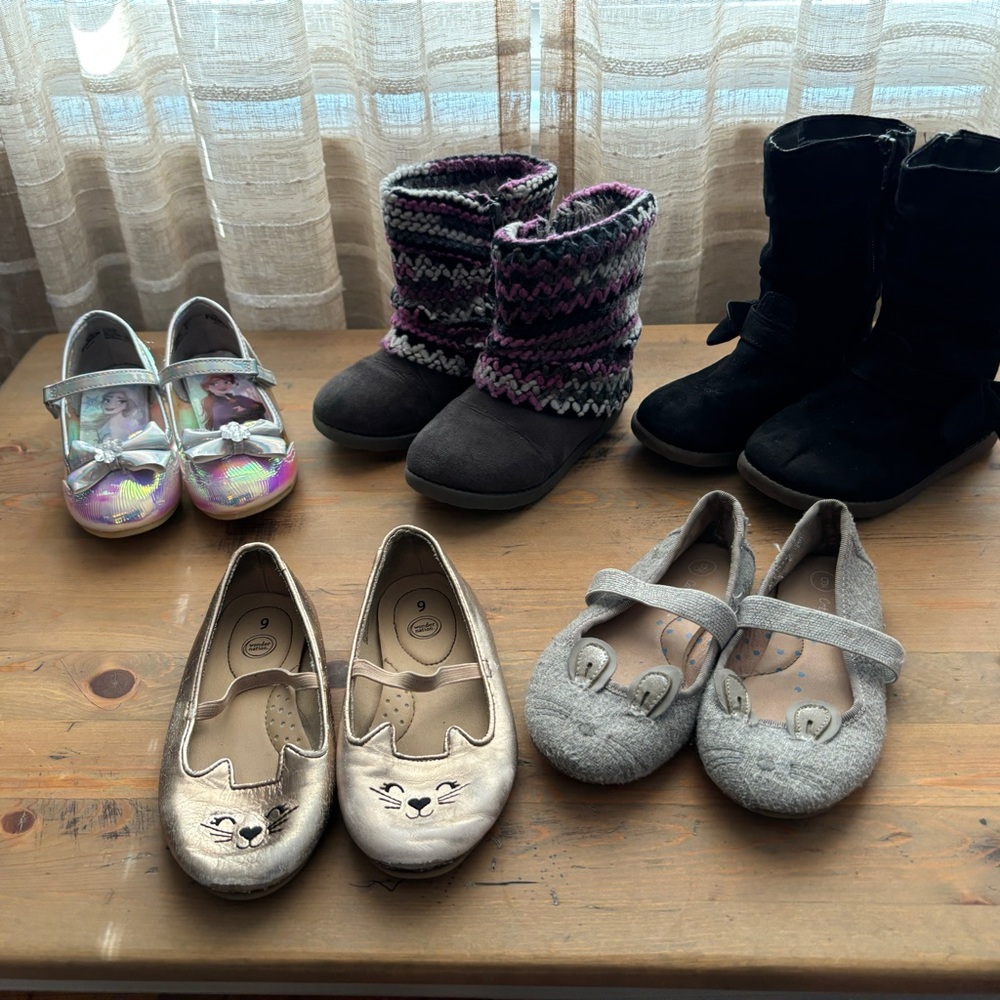 Girls Size 9 Shoe Lot